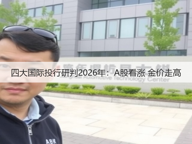 四大国际投行研判2026年：A股看涨 金价走高(图2)