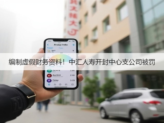 编制虚假财务资料!中汇人寿开封中心支公司被罚(图3) 编制虚假财务资料!中汇人寿开封中心支公司被罚(图3)