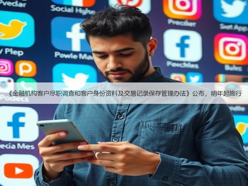 《金融机构客户尽职调查和客户身份资料及交易记录保存管理办法》公布，明年起施行
