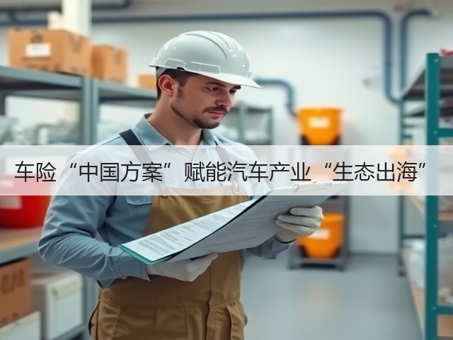 车险“中国方案”赋能汽车产业“生态出海”(图1)