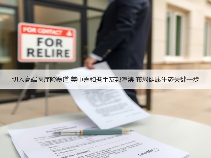 切入高端医疗险赛道 美中嘉和携手友邦港澳 布局健康生态关键一步
