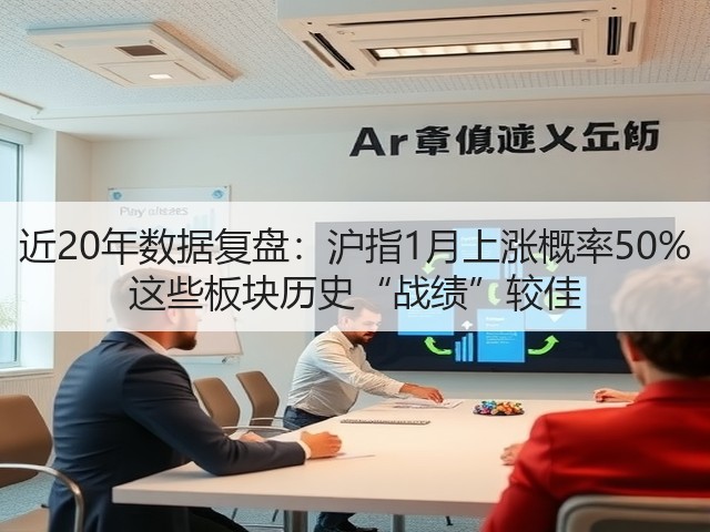 近20年数据复盘:沪指1月上涨概率50% 这些板块历史“战绩”较佳(图2) 近20年数据复盘:沪指1月上涨概率50% 这些板块历史“战绩”较佳(图2)