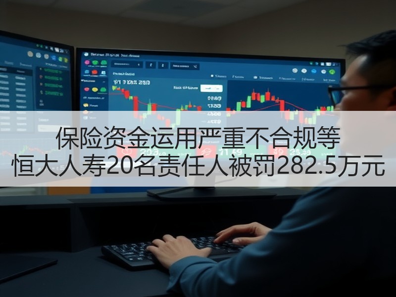 保险资金运用严重不合规等 恒大人寿20名责任人被罚282.5万元