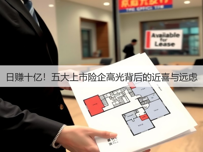 日赚十亿！五大上市险企高光背后的近喜与远虑