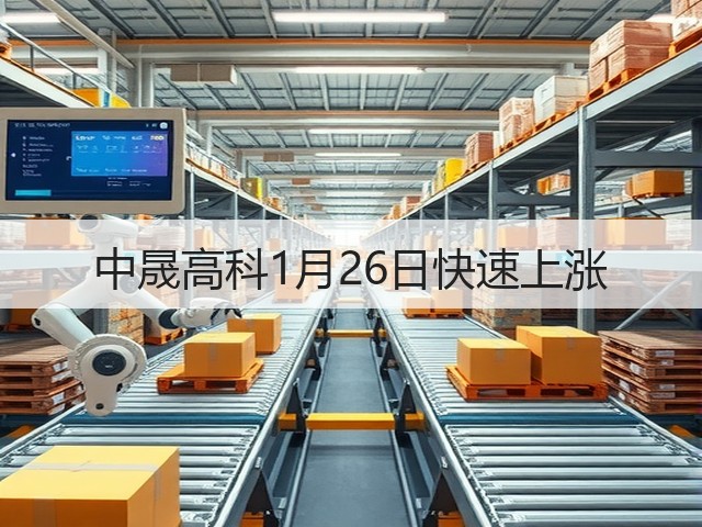 中晟高科1月26日快速上涨(图2) 中晟高科1月26日快速上涨(图2)