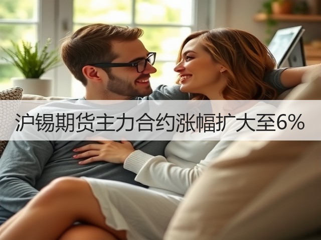 沪锡期货主力合约涨幅扩大至6%(图1)