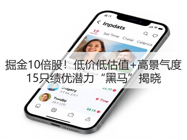 掘金10倍股!低价低估值+高景气度 15只绩优潜力“黑马”揭晓(图3) 掘金10倍股!低价低估值+高景气度 15只绩优潜力“黑马”揭晓(图3)
