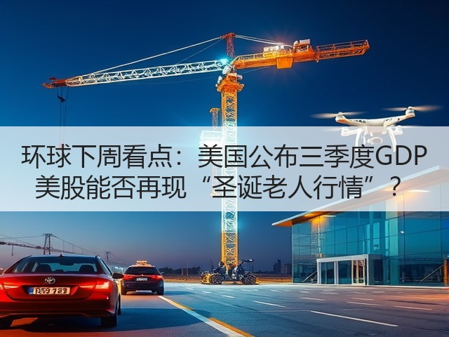 环球下周看点：美国公布三季度GDP 美股能否再现“圣诞老人行情”？(图1)