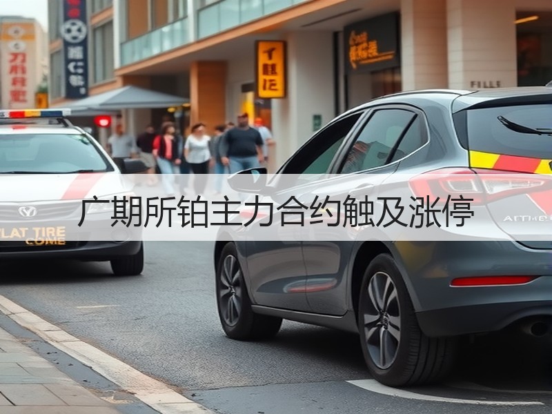 广期所铂主力合约触及涨停