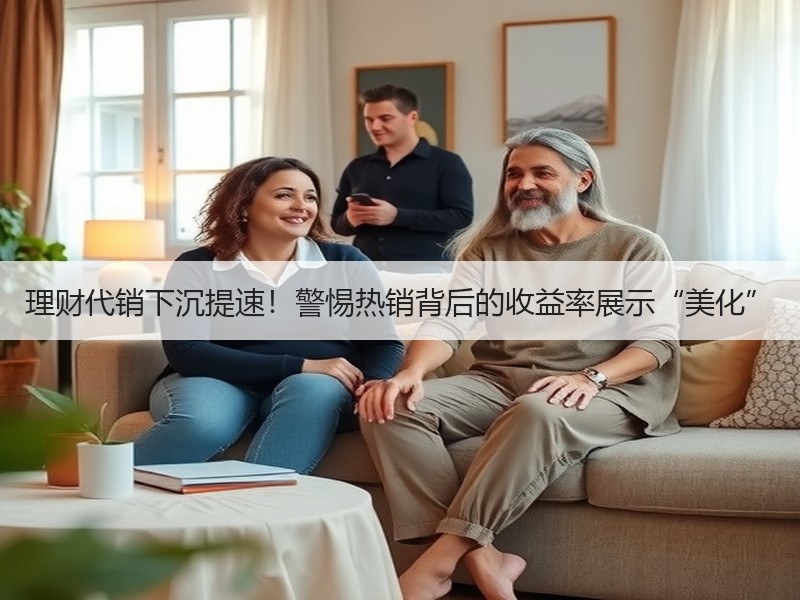 理财代销下沉提速！警惕热销背后的收益率展示“美化”