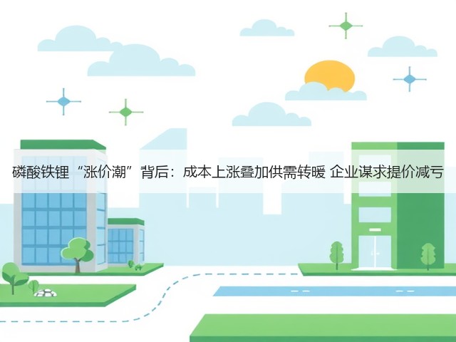 磷酸铁锂“涨价潮”背后:成本上涨叠加供需转暖 企业谋求提价减亏(图3) 磷酸铁锂“涨价潮”背后:成本上涨叠加供需转暖 企业谋求提价减亏(图3)
