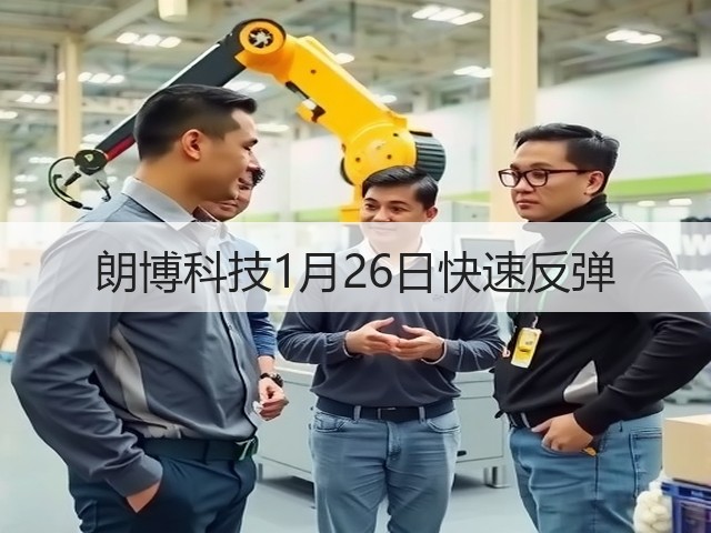 朗博科技1月26日快速反弹(图2) 朗博科技1月26日快速反弹(图2)