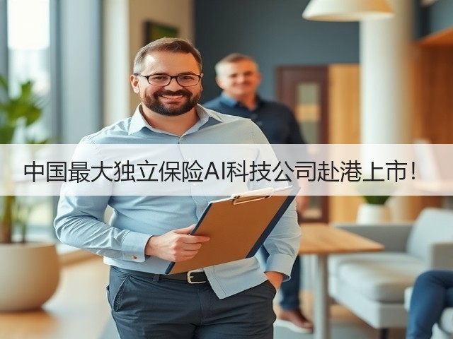 中国最大独立保险AI科技公司赴港上市!(图2) 中国最大独立保险AI科技公司赴港上市!(图2)