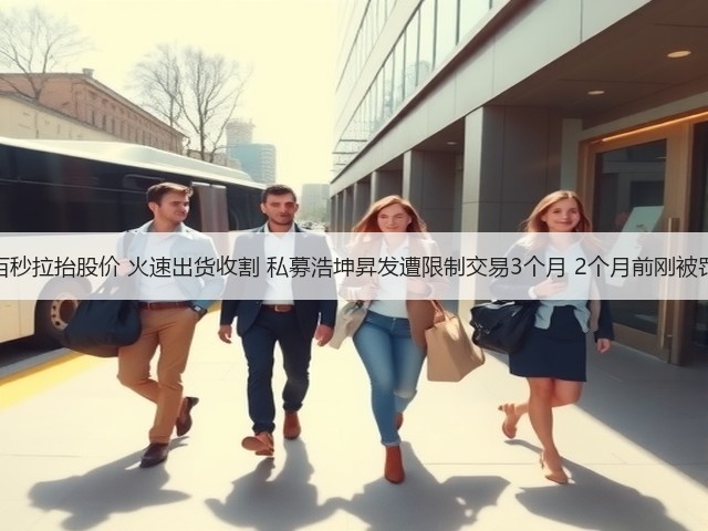 百秒拉抬股价 火速出货收割 私募浩坤昇发遭限制交易3个月 2个月前刚被罚(图2) 百秒拉抬股价 火速出货收割 私募浩坤昇发遭限制交易3个月 2个月前刚被罚(图2)