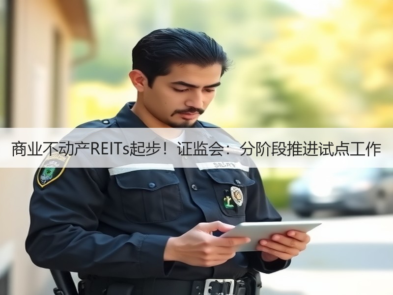 商业不动产REITs起步！证监会：分阶段推进试点工作