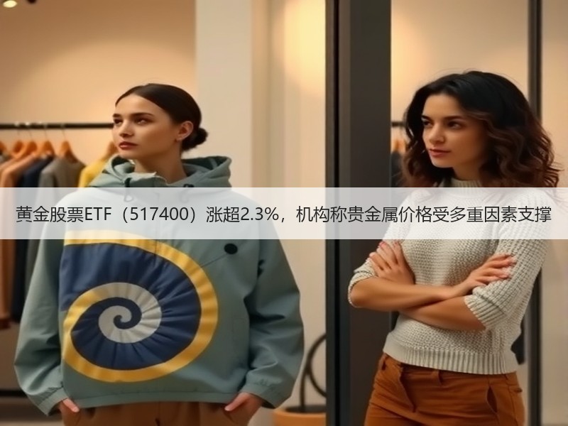 黄金股票ETF（517400）涨超2.3%，机构称贵金属价格受多重因素支撑