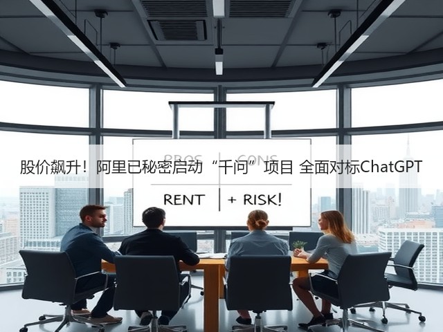 股价飙升！阿里已秘密启动“千问”项目 全面对标ChatGPT(图1)