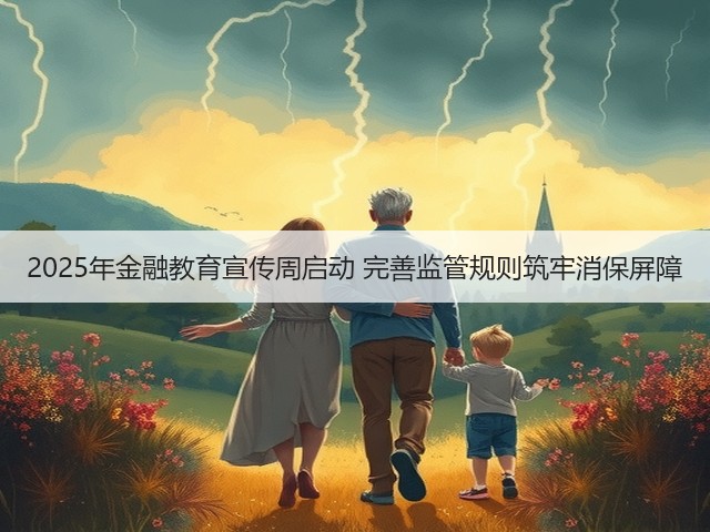 2025年金融教育宣传周启动 完善监管规则筑牢消保屏障(图1)