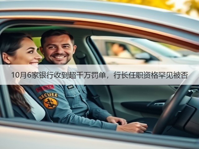 10月6家银行收到超千万罚单,行长任职资格罕见被否(图1) 10月6家银行收到超千万罚单,行长任职资格罕见被否(图1)