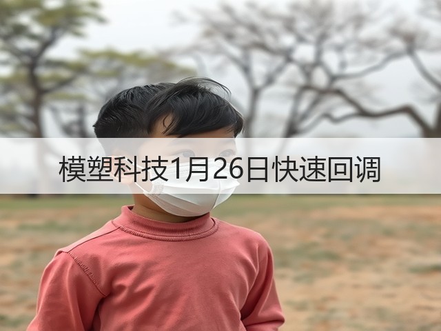 模塑科技1月26日快速回调(图2) 模塑科技1月26日快速回调(图2)