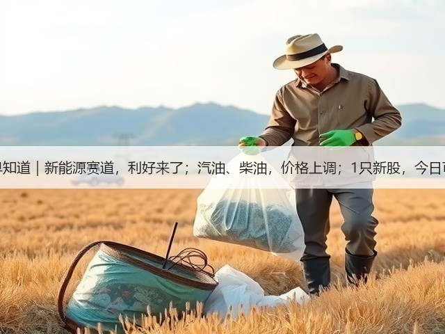 上证早知道|新能源赛道,利好来了;汽油、柴油,价格上调;1只新股,今日可申购(图3) 上证早知道|新能源赛道,利好来了;汽油、柴油,价格上调;1只新股,今日可申购(图3)