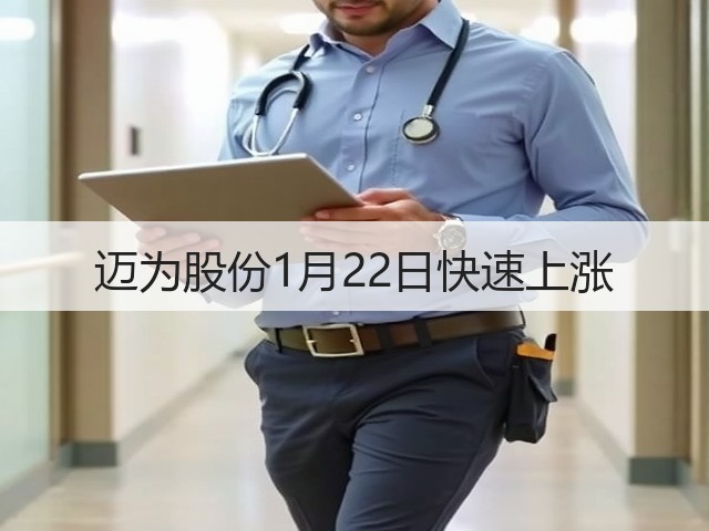 迈为股份1月22日快速上涨(图1) 迈为股份1月22日快速上涨(图1)
