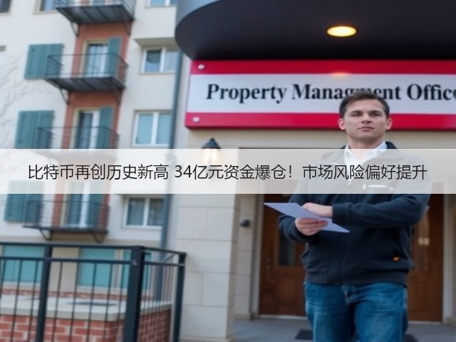 比特币再创历史新高 34亿元资金爆仓!市场风险偏好提升(图2) 比特币再创历史新高 34亿元资金爆仓!市场风险偏好提升(图2)