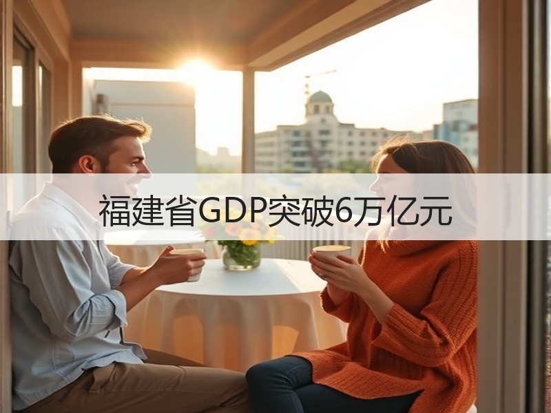 福建省GDP突破6万亿元