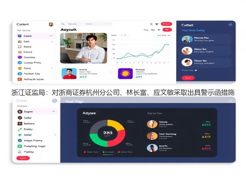 浙江证监局：对浙商证券杭州分公司、林长富、应文敏采取出具警示函措施