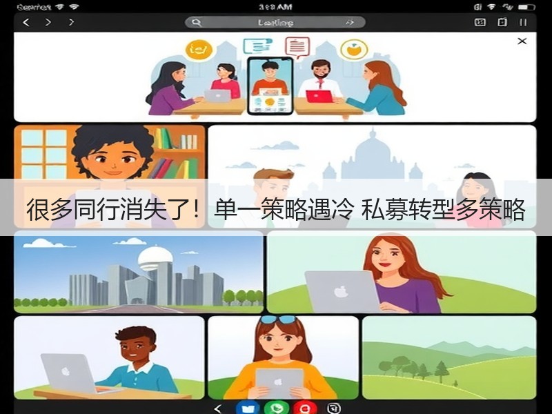 很多同行消失了！单一策略遇冷 私募转型多策略