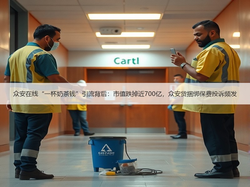 众安在线“一杯奶茶钱”引流背后：市值跌掉近700亿，众安贷捆绑保费投诉频发