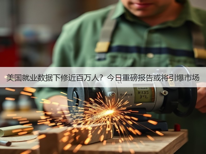 美国就业数据下修近百万人？今日重磅报告或将引爆市场
