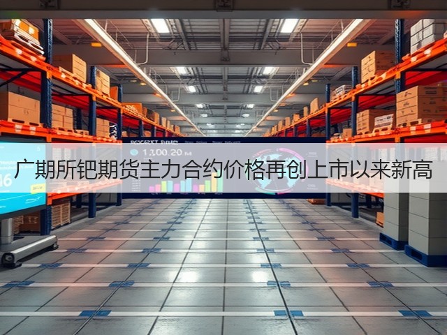 广期所钯期货主力合约价格再创上市以来新高(图2)