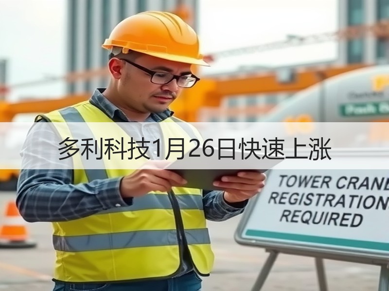 多利科技1月26日快速上涨