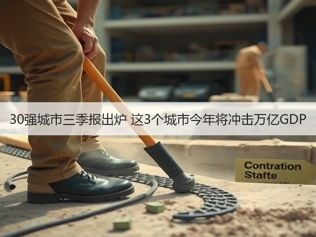 30强城市三季报出炉 这3个城市今年将冲击万亿GDP(图3) 30强城市三季报出炉 这3个城市今年将冲击万亿GDP(图3)