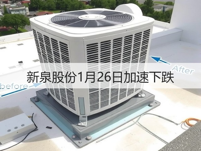 新泉股份1月26日加速下跌(图1)