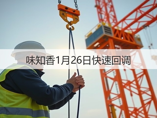 味知香1月26日快速回调(图1) 味知香1月26日快速回调(图1)