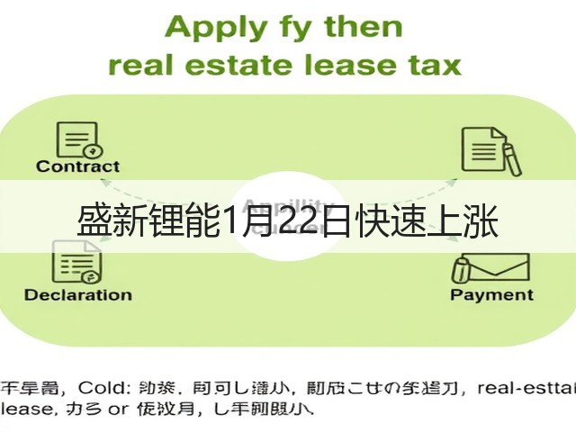 盛新锂能1月22日快速上涨(图1)
