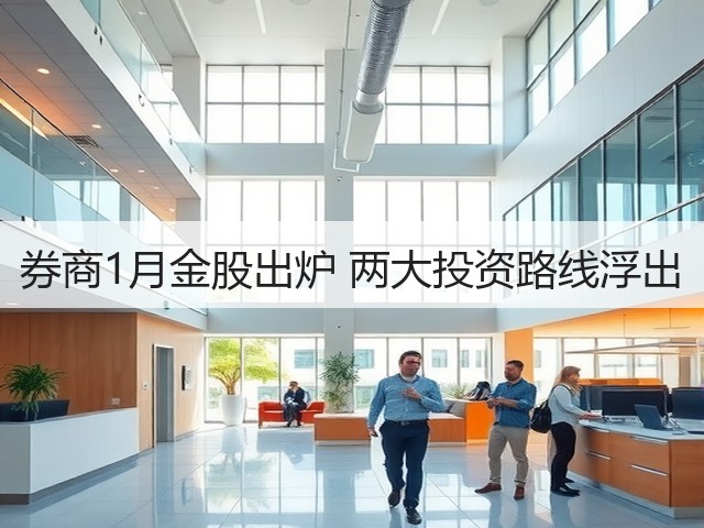 券商1月金股出炉 两大投资路线浮出(图3) 券商1月金股出炉 两大投资路线浮出(图3)