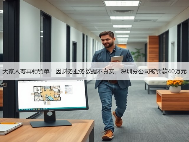 大家人寿再领罚单！因财务业务数据不真实，深圳分公司被罚款40万元(图1)
