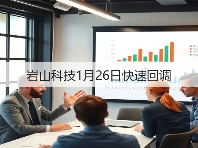 岩山科技1月26日快速回调(图2) 岩山科技1月26日快速回调(图2)