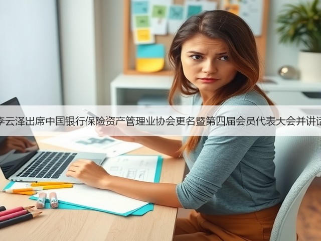 李云泽出席中国银行保险资产管理业协会更名暨第四届会员代表大会并讲话(图2) 李云泽出席中国银行保险资产管理业协会更名暨第四届会员代表大会并讲话(图2)