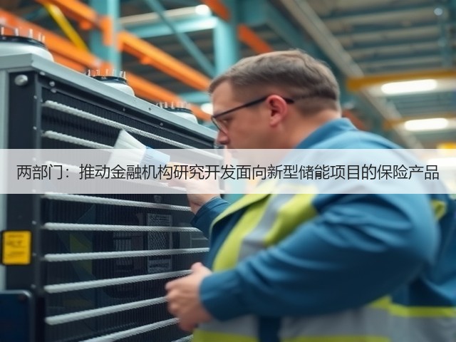 两部门:推动金融机构研究开发面向新型储能项目的保险产品(图1) 两部门:推动金融机构研究开发面向新型储能项目的保险产品(图1)