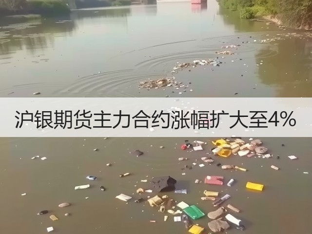 沪银期货主力合约涨幅扩大至4%(图3)