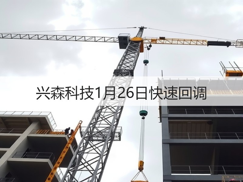 兴森科技1月26日快速回调