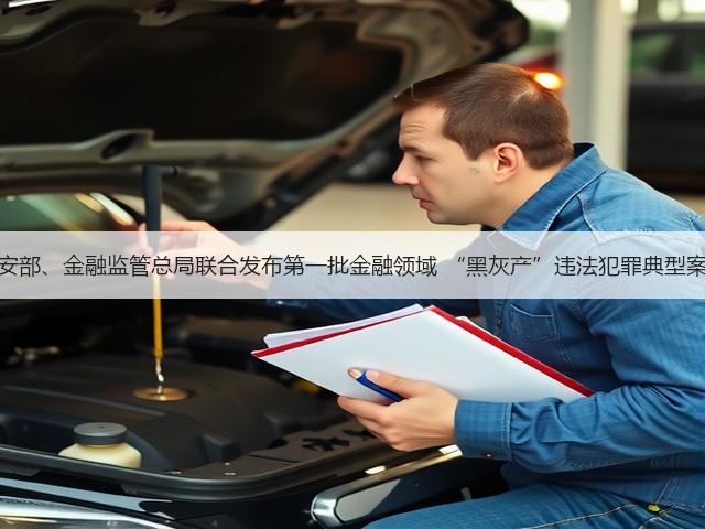 公安部、金融监管总局联合发布第一批金融领域 “黑灰产”违法犯罪典型案例(图1) 公安部、金融监管总局联合发布第一批金融领域 “黑灰产”违法犯罪典型案例(图1)
