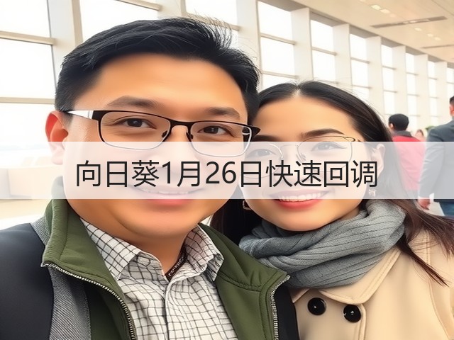 向日葵1月26日快速回调(图1) 向日葵1月26日快速回调(图1)
