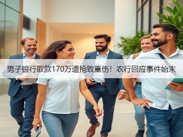 男子银行取款170万遭抢致重伤!农行回应事件始末(图3) 男子银行取款170万遭抢致重伤!农行回应事件始末(图3)