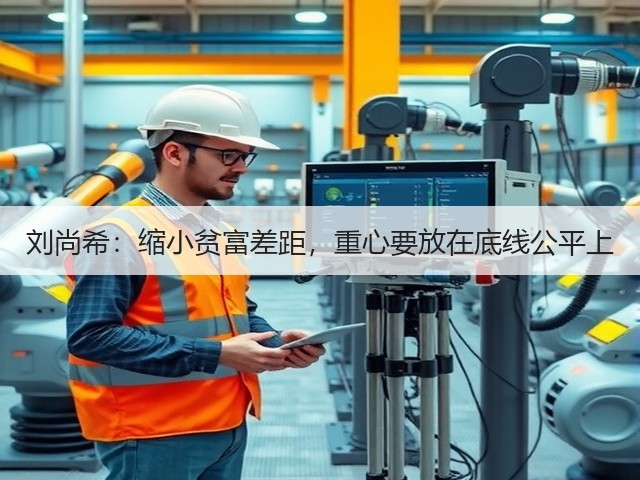 刘尚希:缩小贫富差距,重心要放在底线公平上(图2) 刘尚希:缩小贫富差距,重心要放在底线公平上(图2)