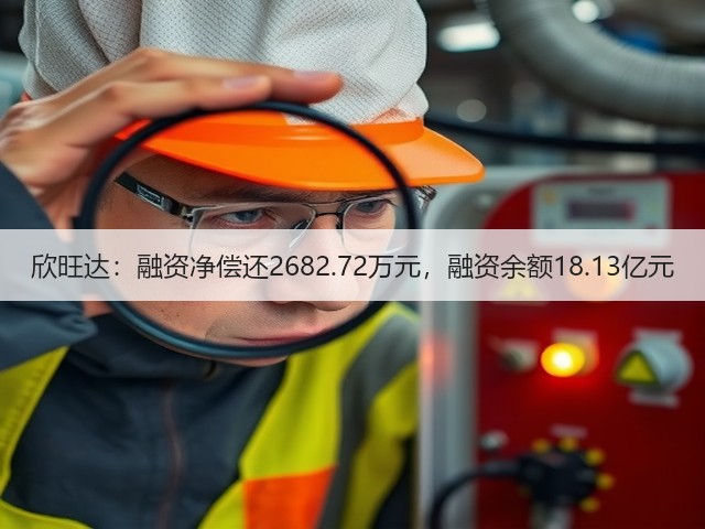 欣旺达:融资净偿还2682.72万元,融资余额18.13亿元(图1) 欣旺达:融资净偿还2682.72万元,融资余额18.13亿元(图1)